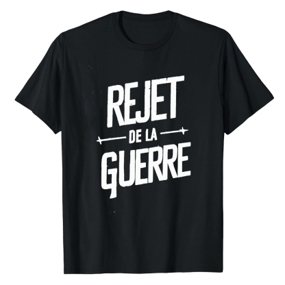 T-shirt 'Rejet De La Guerre' Costume Ver.2