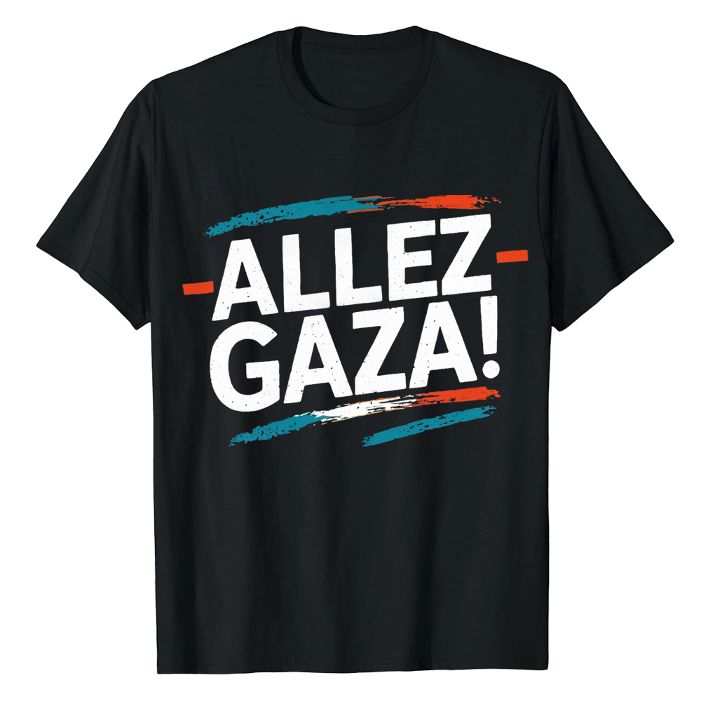 T-shirt 'Allez, Gaza!' Costume Ver.2