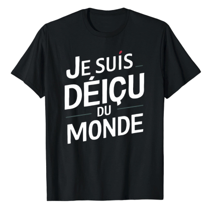 T-shirt 'Je Suis Déçu du Monde' Costume Ver.2