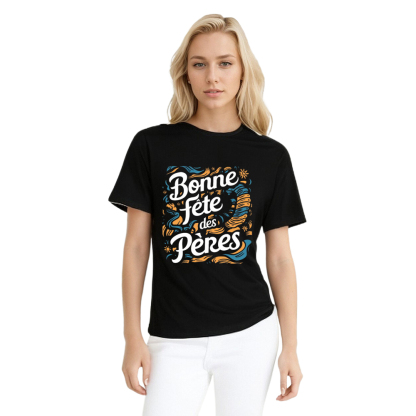 T-shirt 'Bonne Fête des Pères' Costume Ver.2