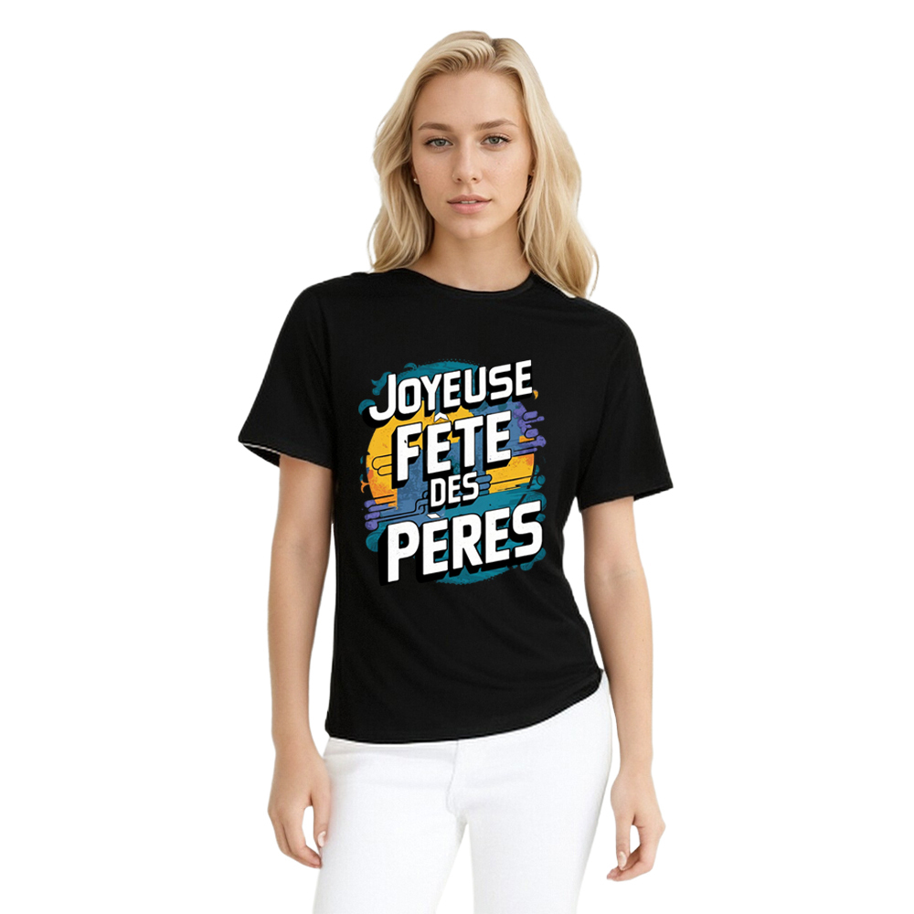 T-shirt 'Joyeuse Fête des Pères' Costume Ver.2