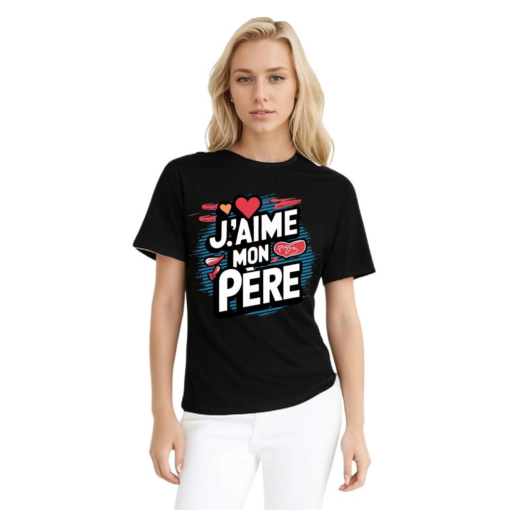 T-shirt 'J'Aime Mon Père' Costume Ver.2