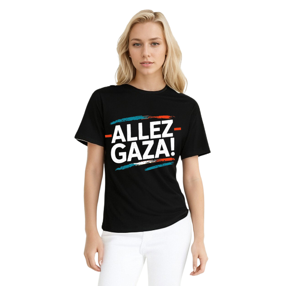T-shirt 'Allez, Gaza!' Costume Ver.2