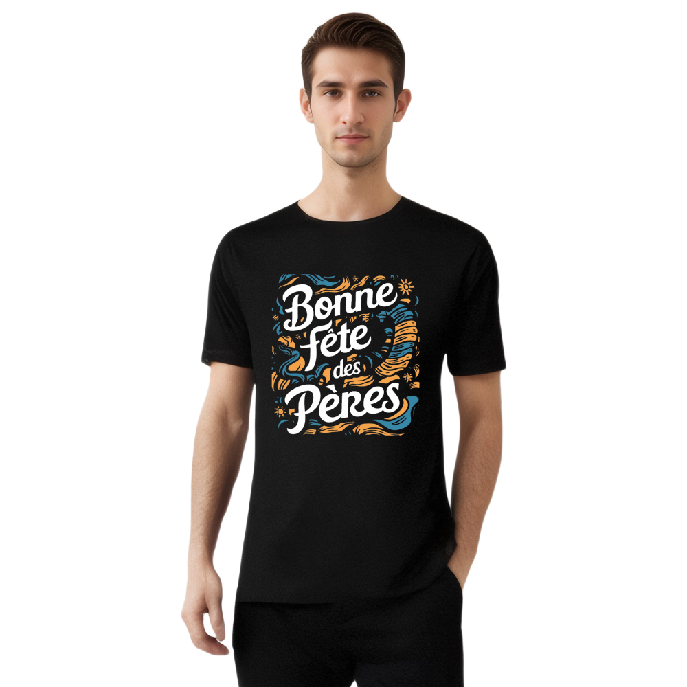 T-shirt 'Bonne Fête des Pères' Costume Ver.2