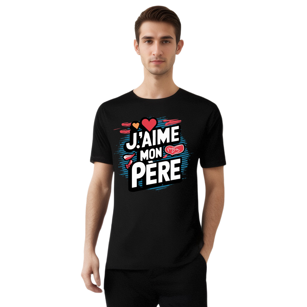 T-shirt 'J'Aime Mon Père' Costume Ver.2