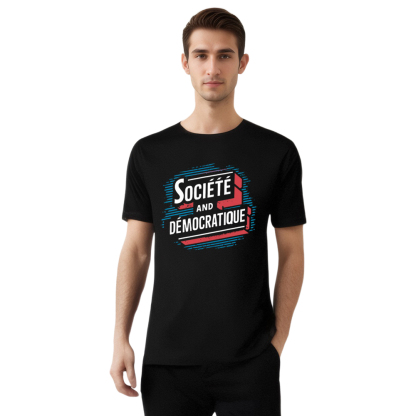 T-shirt 'Société Démocratique' Costume Ver.2