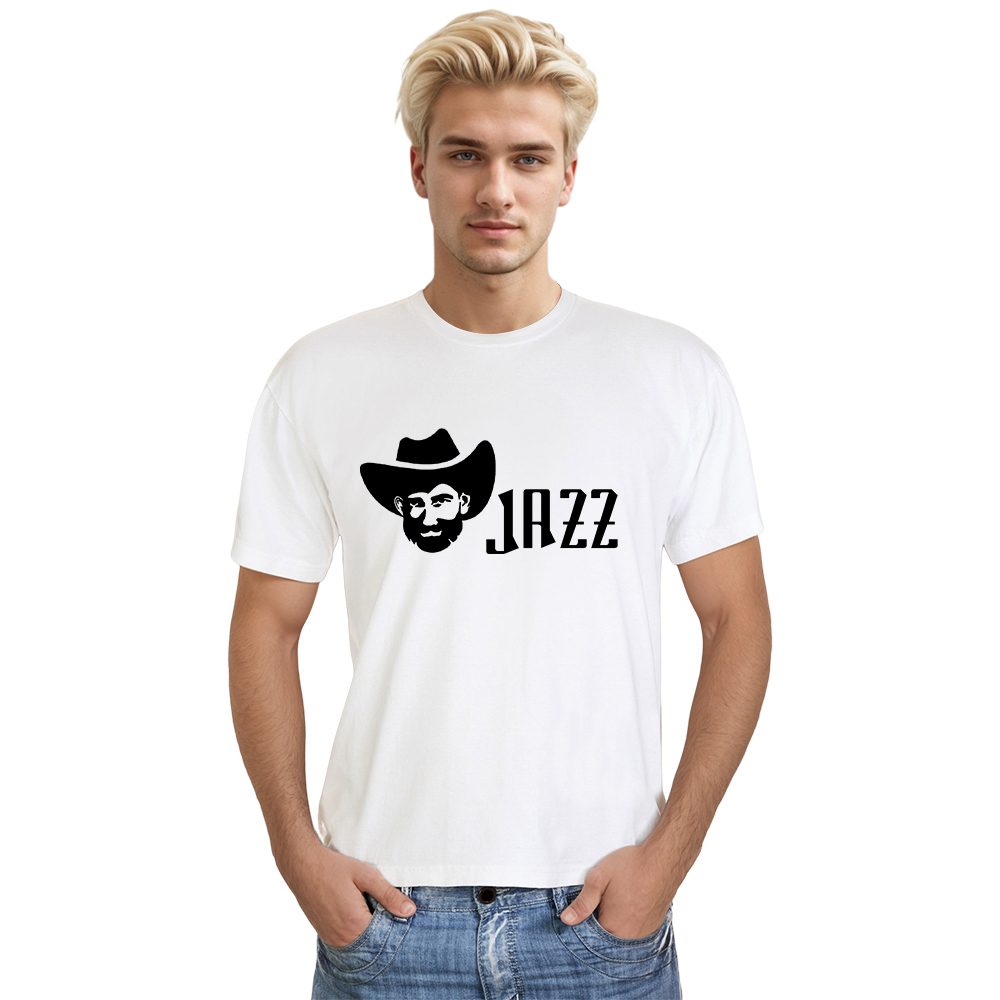 T-shirt Blanc et Noir 'Jazz' Costume Ver.E