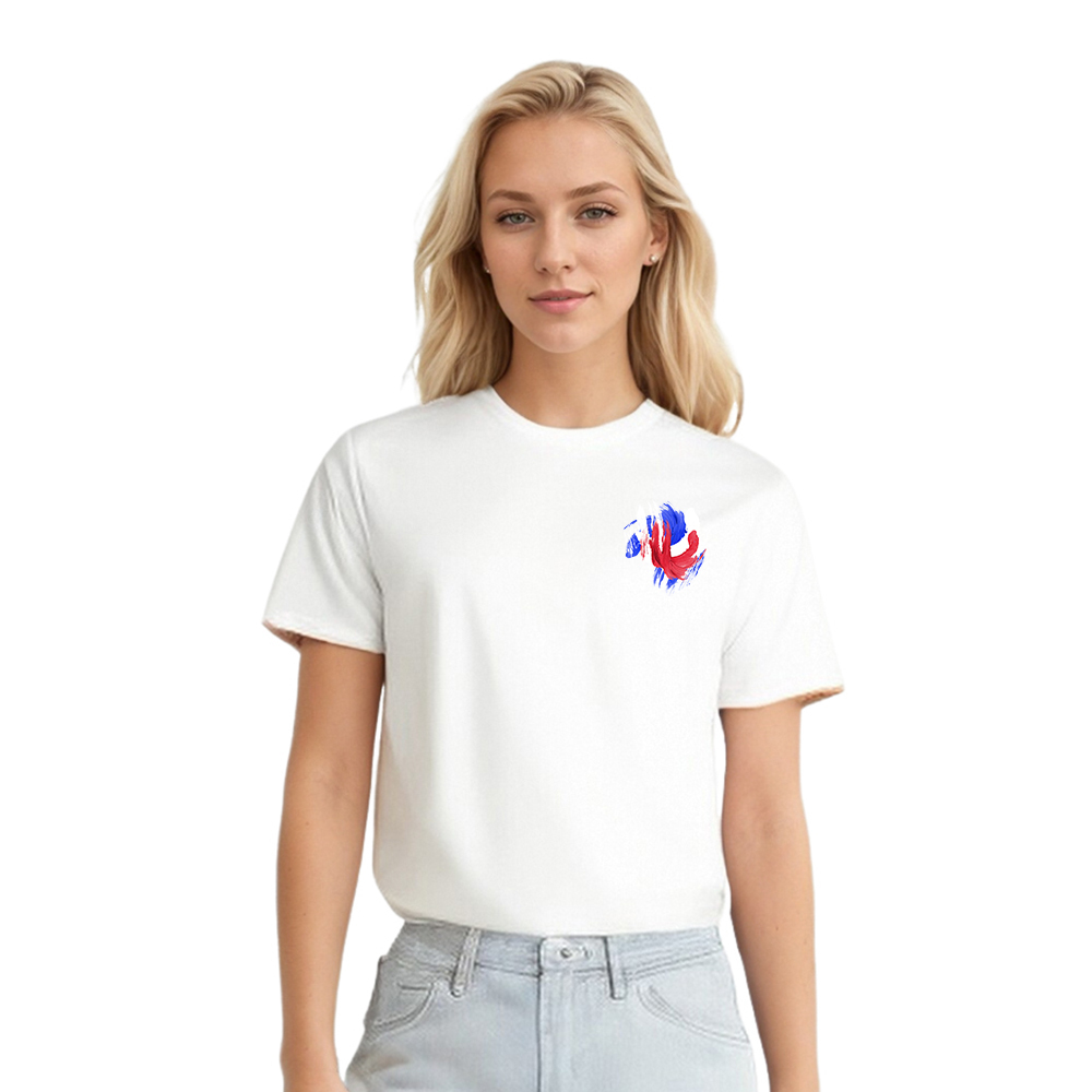 France Couleurs Bleu, Blanc et Rouge T-shirt Ver.7