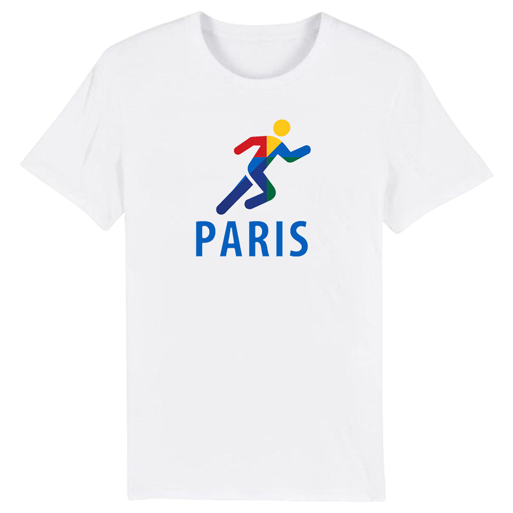 T-shirt Blanc et Noir 'Paris' Ver.G