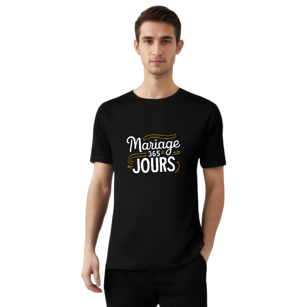T-shirt 'Mariage 365 Jours' Costume du Memorial Day Ver.d