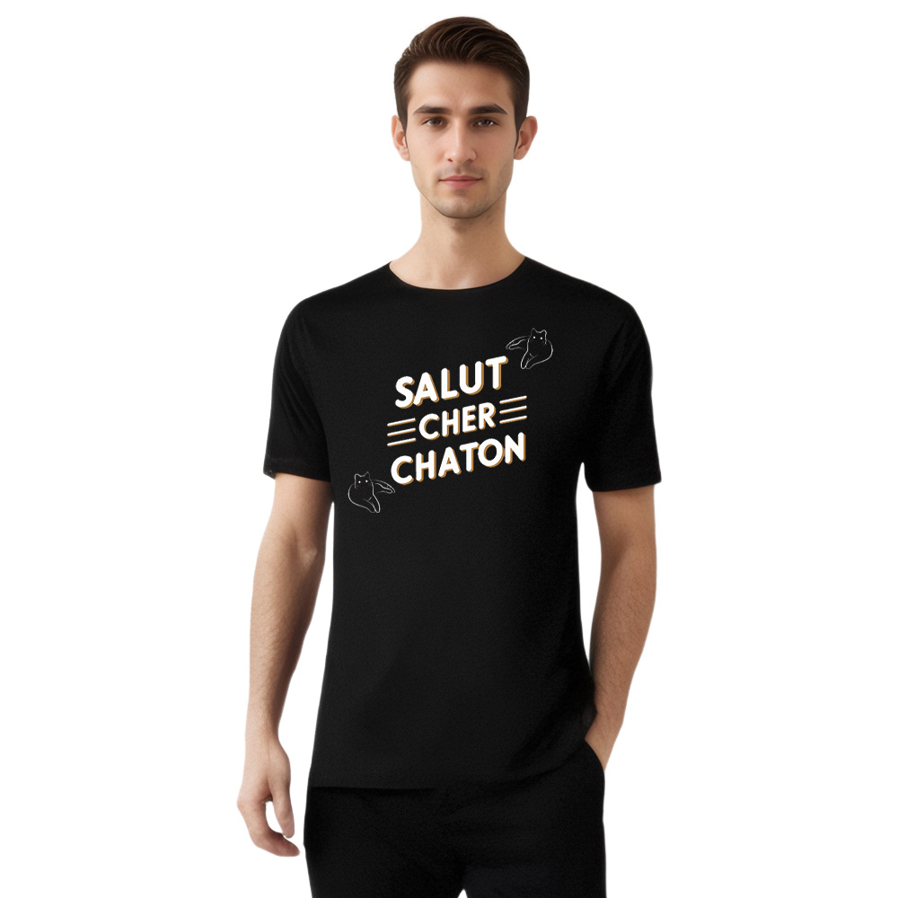 T-shirt 'Salut, cher chaton' Costume Pour Animal Ver.4