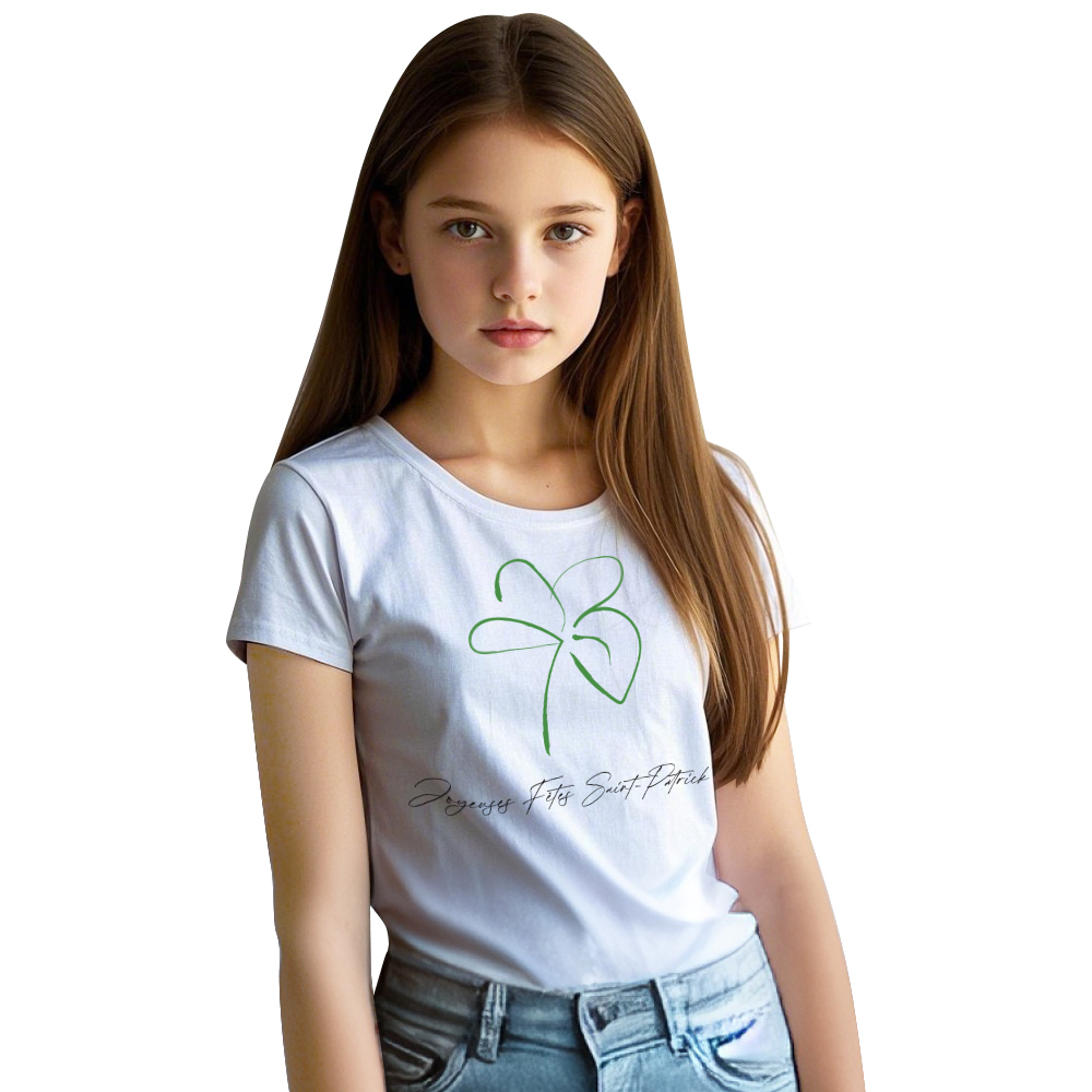 T-shirt Joyeuses Fêtes Saint-Patrick Pour Saint-Patrick Ver.2