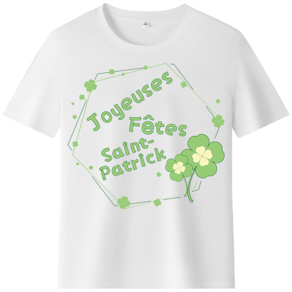 T-shirt Joyeuses Fêtes Saint-Patrick Pour Saint-Patrick Ver.3