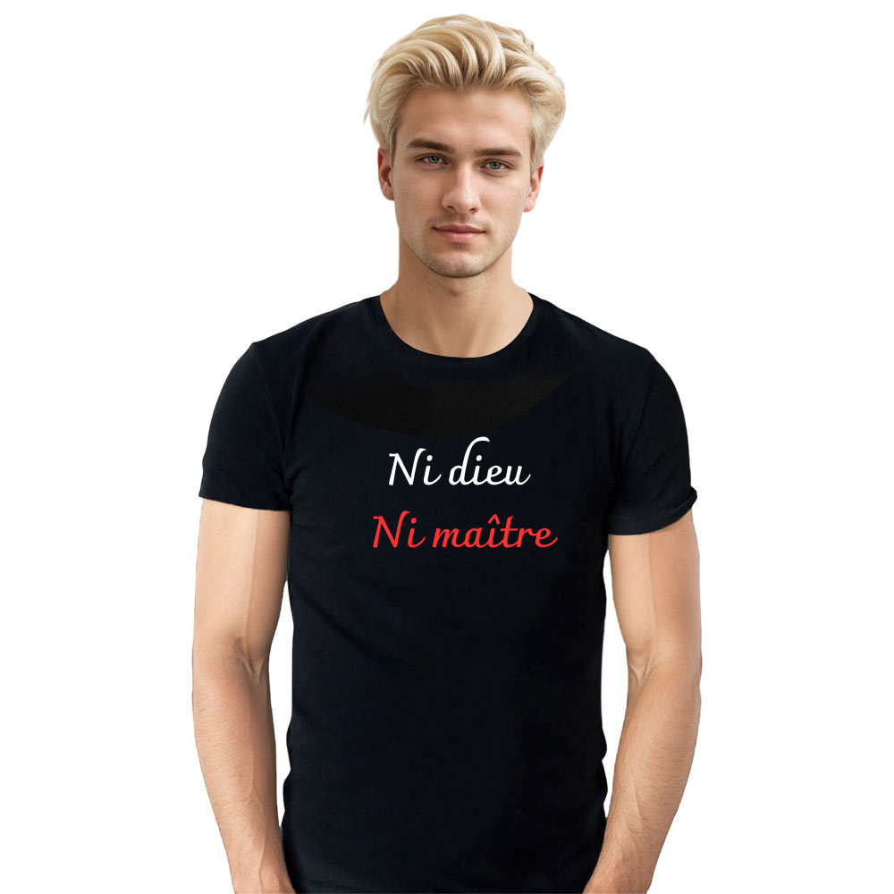 T-shirt 'Ni Dieu Ni Maître' Costume