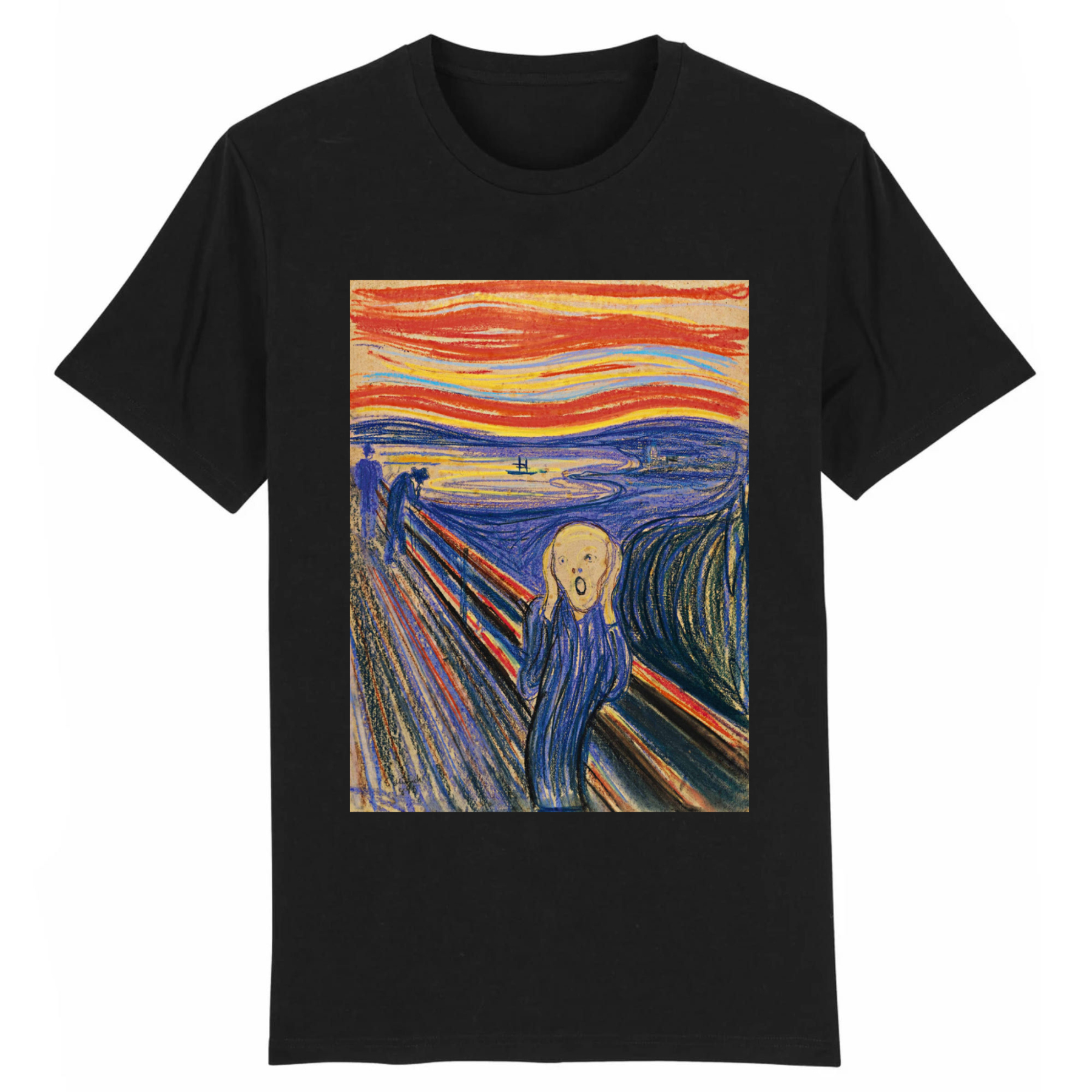 T-shirt Adulte Peinture 'Le Cri' Costume