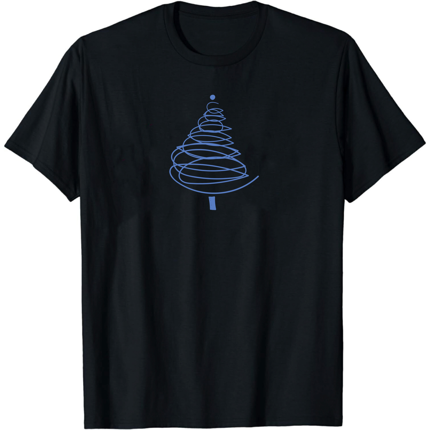 T-shirt Mignon Sapin de Noël Simple Pour Noël VER.4