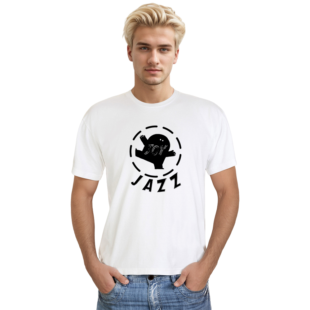 T-shirt Blanc et Noir 'Jazz' Costume Ver.G