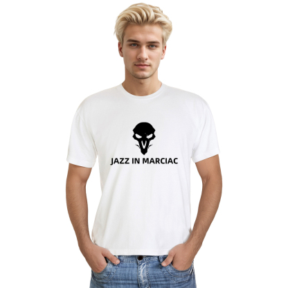 T-shirt Blanc et Noir 'Jazz in Marciac' Costume Ver.8