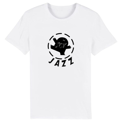 T-shirt Blanc et Noir 'Jazz' Costume Ver.G