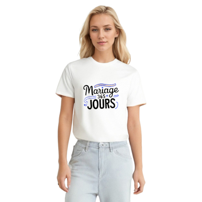 T-shirt 'Mariage 365 Jours' Costume du Memorial Day Ver.d