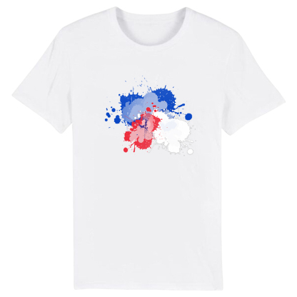 France Couleurs Bleu, Blanc et Rouge T-shirt Ver.8