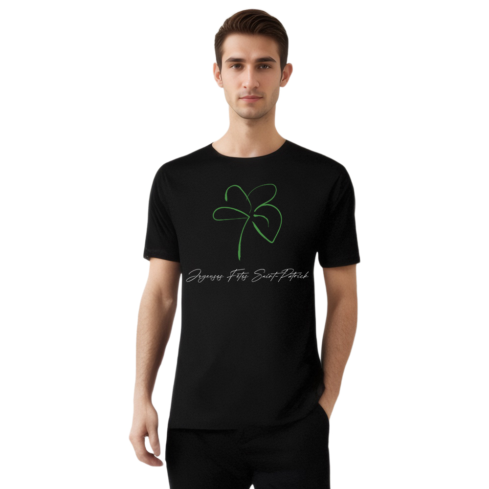 T-shirt Joyeuses Fêtes Saint-Patrick Pour Saint-Patrick Ver.2