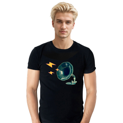 T-shirt Adulte Tourne-disques Vintage Costume