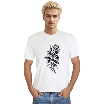 T-shirt Adulte Roses Snciennes Costume