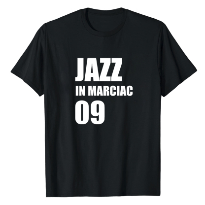 T-shirt Blanc et Noir 'Jazz in Marciac' Costume