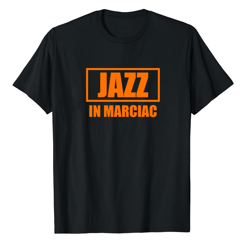 T-shirt Blanc et Noir 'Jazz in Marciac' Costume Ver.4