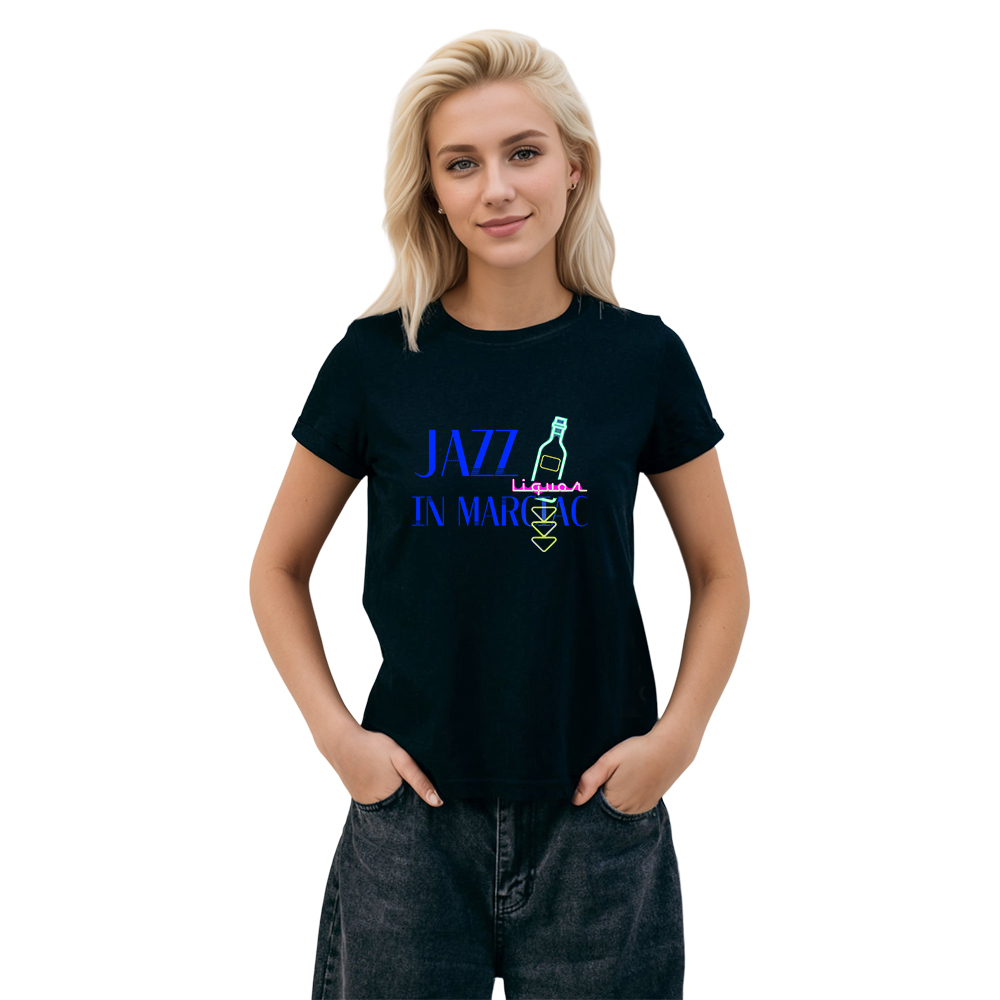 T-shirt Blanc et Noir 'Jazz in Marciac' Costume Ver.5