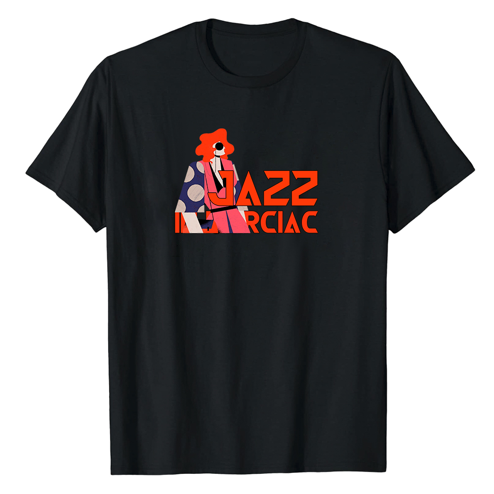 T-shirt Blanc et Noir 'Jazz in Marciac' Costume Ver.6