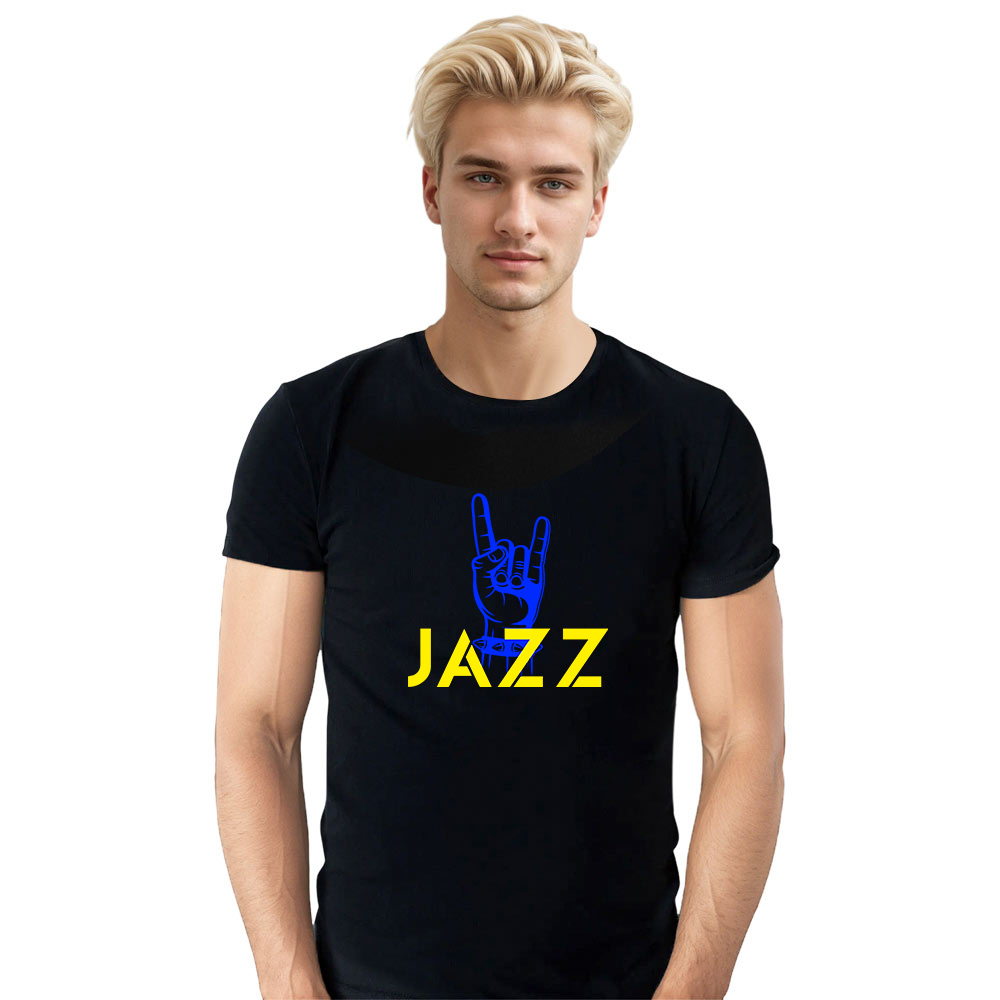 T-shirt Blanc et Noir 'Jazz' Costume Ver.E