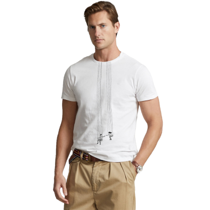 T-shirt Blanc Dessins d'Origine Ver.2