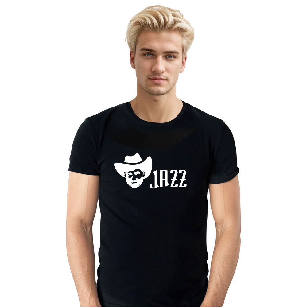 T-shirt Blanc et Noir 'Jazz' Costume Ver.E