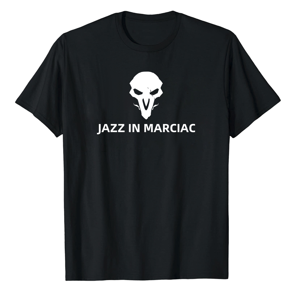 T-shirt Blanc et Noir 'Jazz in Marciac' Costume Ver.8