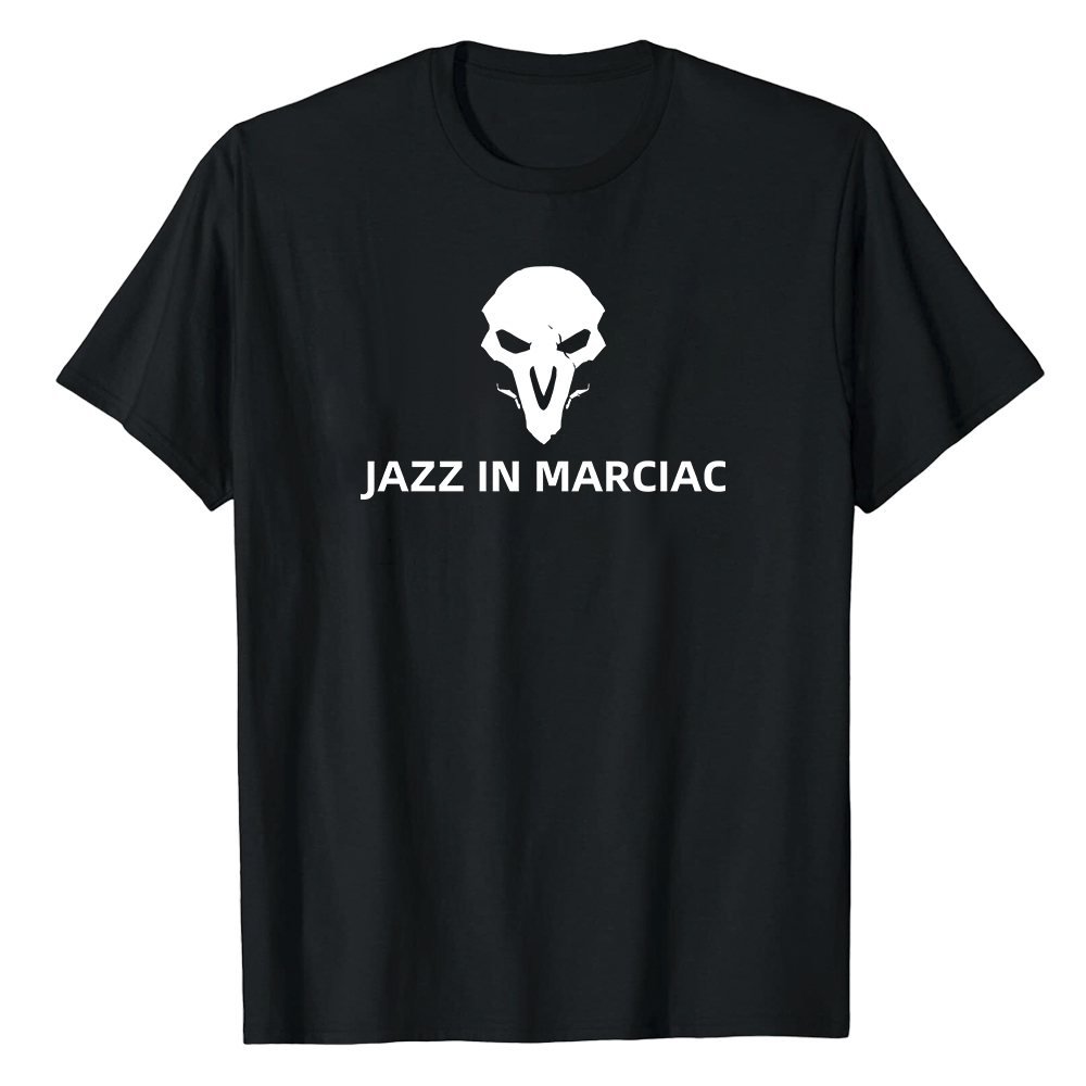 T-shirt Blanc et Noir 'Jazz in Marciac' Costume Ver.8