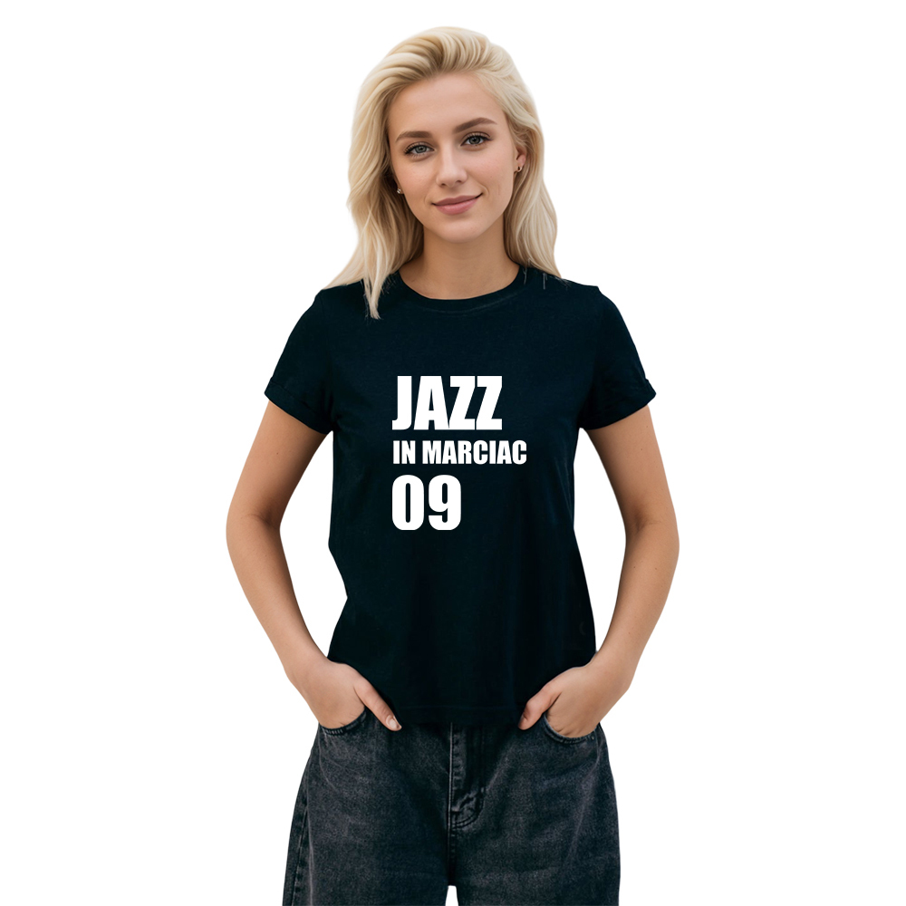 T-shirt Blanc et Noir 'Jazz in Marciac' Costume