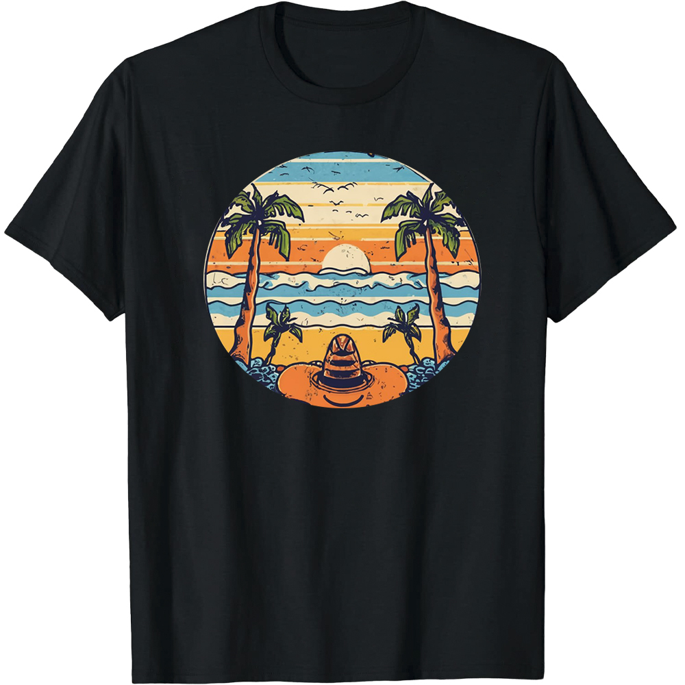 T-shirt Adulte Rivage Sablonneux Costume Ver.2