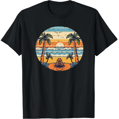 T-shirt Adulte Rivage Sablonneux Costume Ver.2