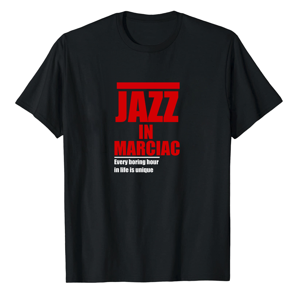 T-shirt Blanc et Noir 'Jazz in Marciac' Costume Ver.2