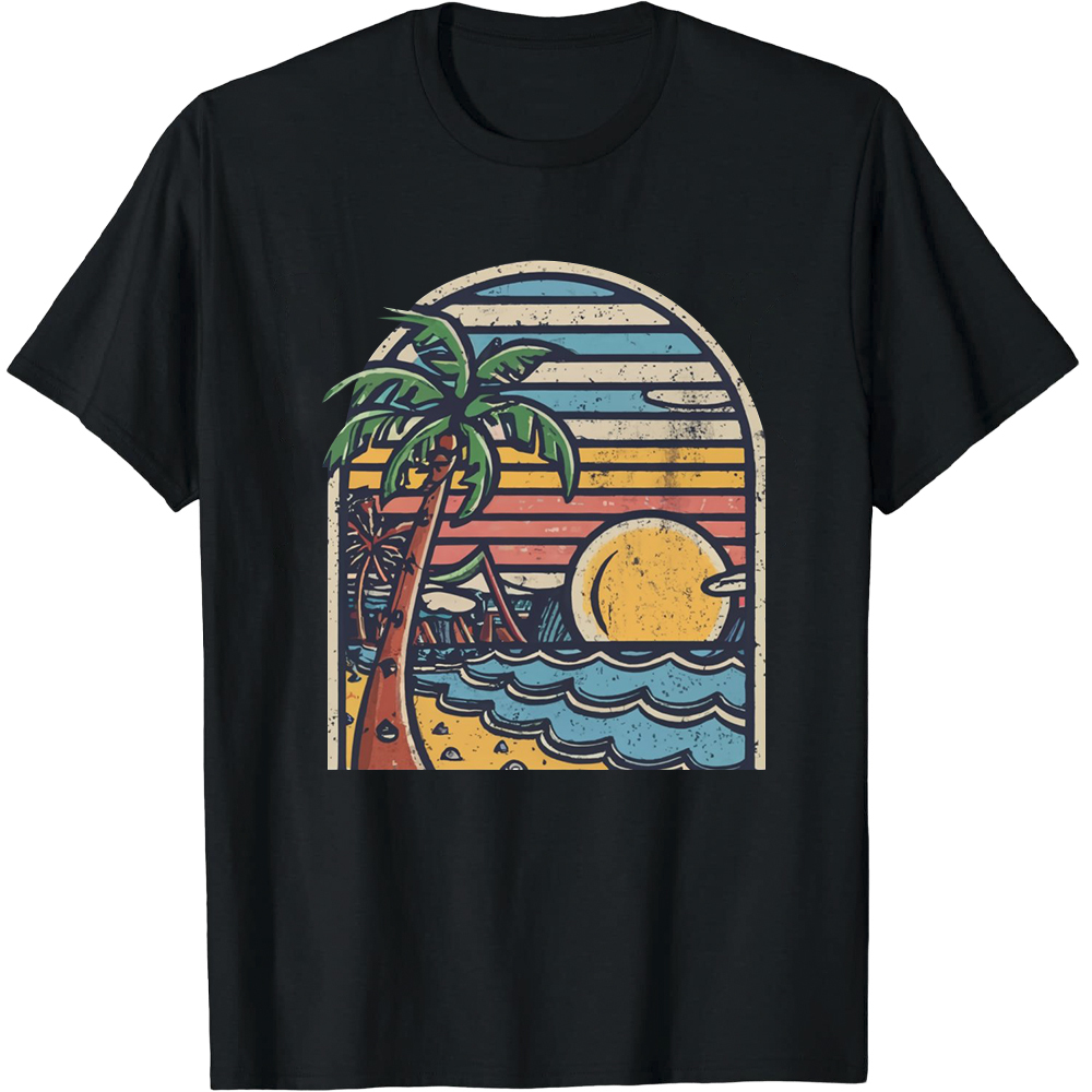 T-shirt Adulte Rivage Sablonneux Costume Ver.3