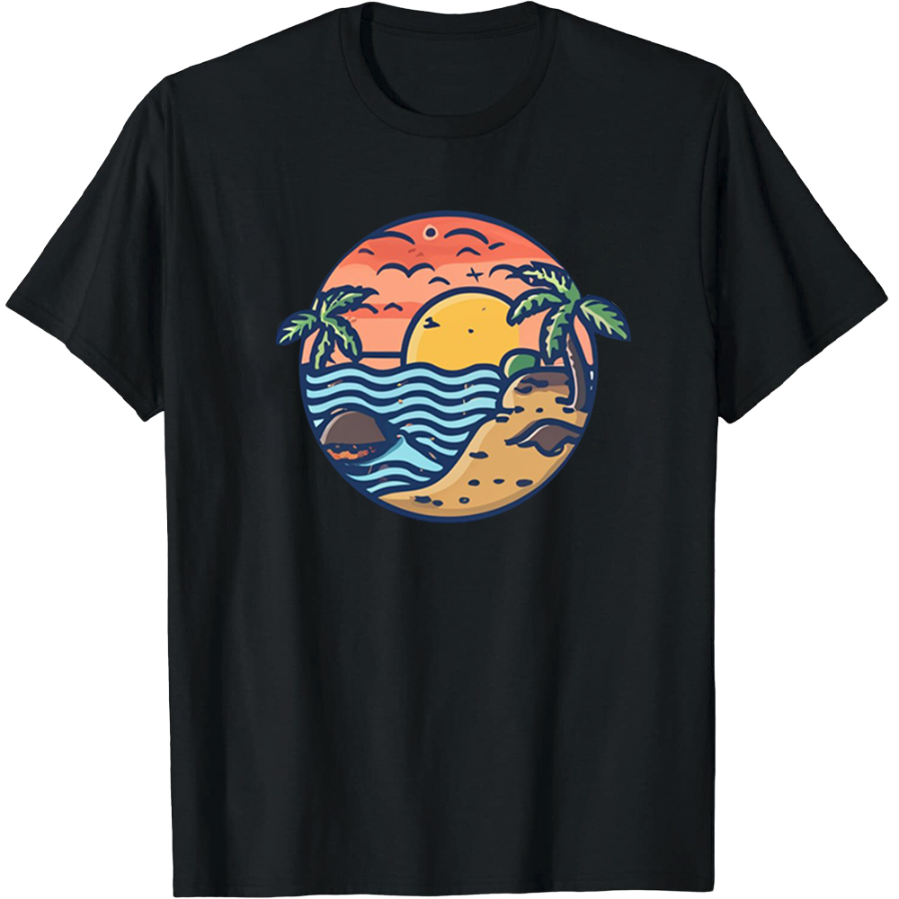 T-shirt Adulte Rivage Sablonneux Costume Ver.4