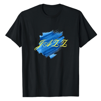 T-shirt Blanc et Noir 'Jazz' Costume Ver.B