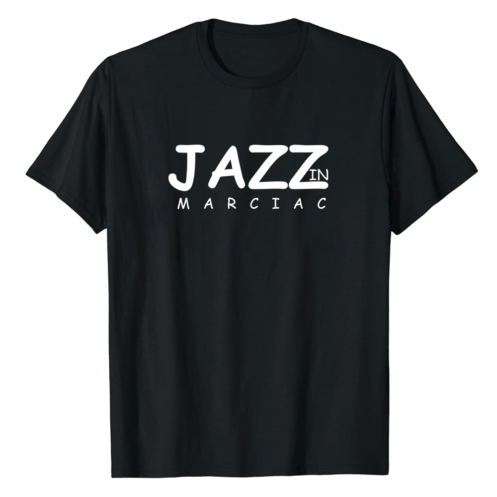 T-shirt Blanc et Noir 'Jazz in Marciac' Costume Ver.3