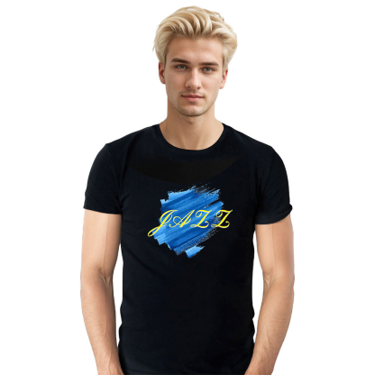 T-shirt Blanc et Noir 'Jazz' Costume Ver.B