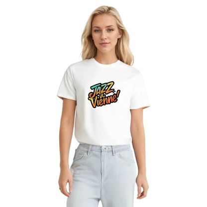 T-shirt Blanc et Noir 'Jazz à Vienne' Costume Ver.9