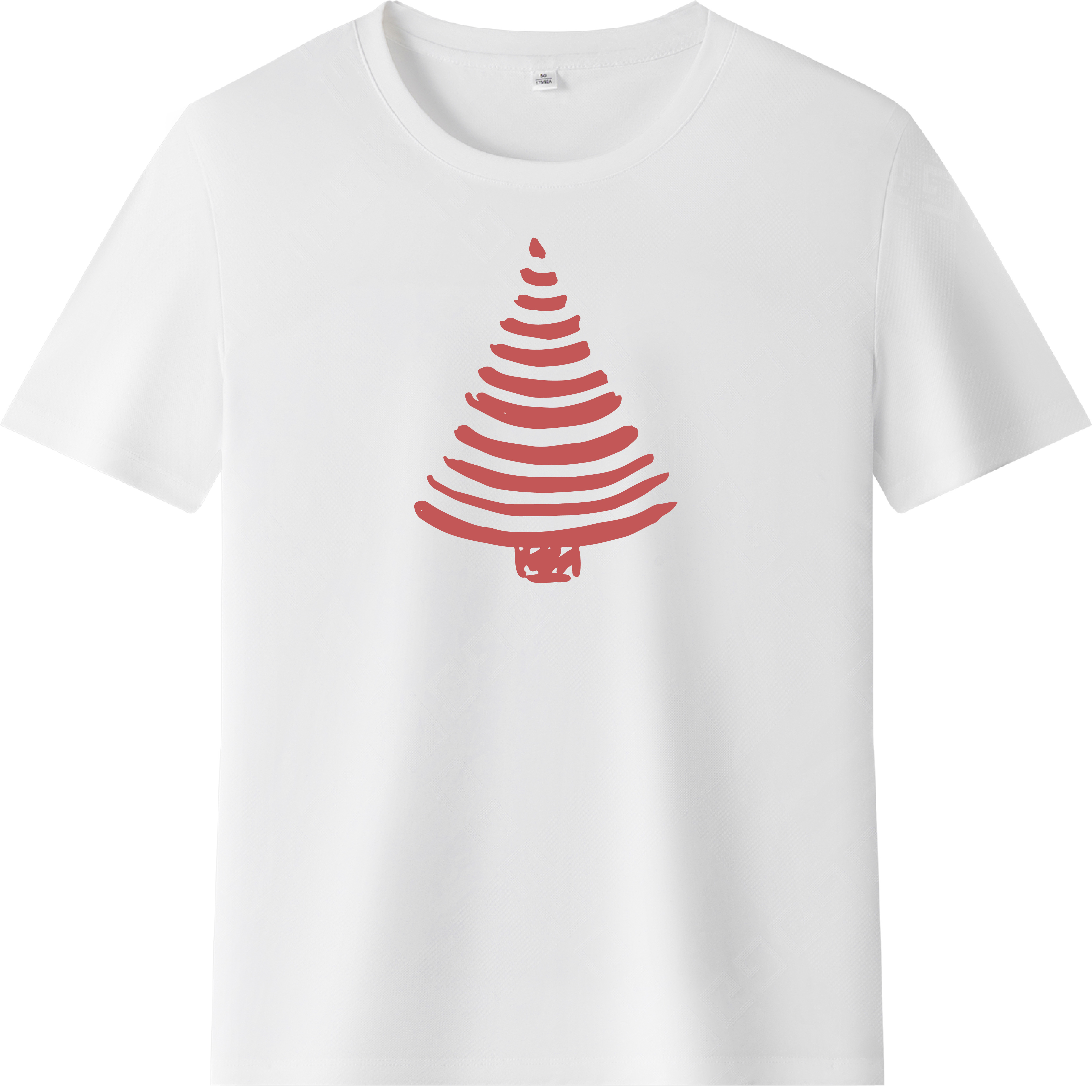 T-shirt Mignon Sapin de Noël Simple Pour Noël VER.5