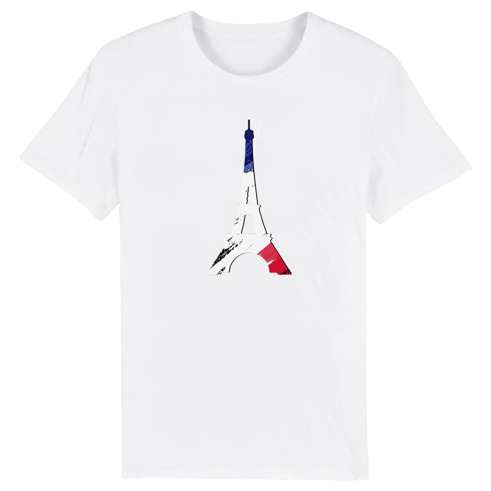 France Couleurs Bleu, Blanc et Rouge T-shirt Ver.9