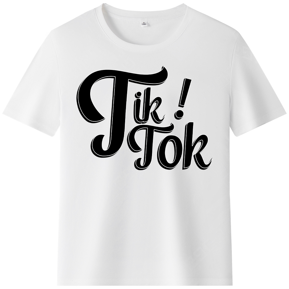 T-shirt Texte 'Tik' Ver.9